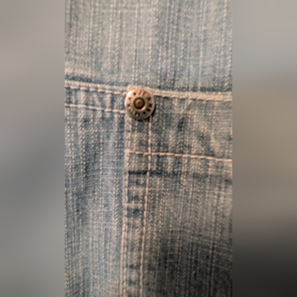 MUKA Jeans Denim Button-Up Jacket - Picture 7 of 9